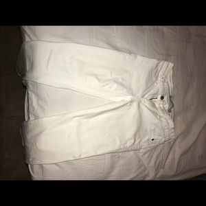 White Abercrombie & Fitch jeans. Size 2(LONG)